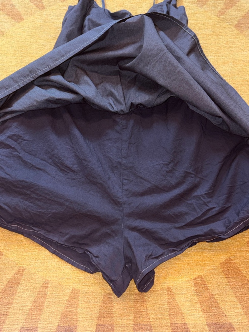 Abercrombie & Fitch Dark Grey Mini Dress (with built in shorts and pockets!) - Picture 3 of 5